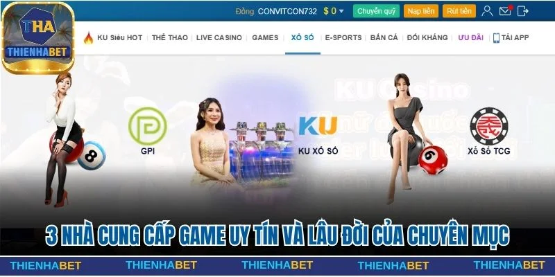 3 nhà cung cấp game uy tín và lâu đời của chuyên mục