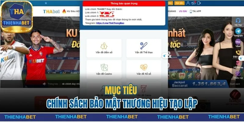Cập Nhật Chính Sách Bảo Mật Đảm Bảo An Toàn Hội Viên 1 Mục tiêu chính sách bảo mật thương hiệu tạo lập