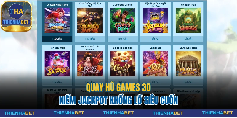 Thienhabet - Nhà cái Thiên Hạ Casino Tặng Nạp Đầu 199k 19 Quay hũ games 3D kiếm Jackpot siêu cuốn